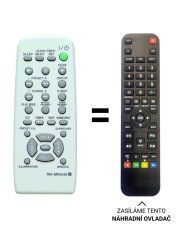 Sony RM-SRG440 náhradní dálkový ovladač jiného vzhledu.