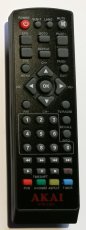 AKAI STB-2380 náhradní dálkový ovladač stejného vzhledu