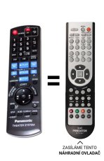 Panasonic N2QAYB000366 náhradní dálkový ovladač jiného vzhledu