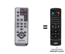 Panasonic N2QAEC000021 náhradní dálkový ovladač jiného vzhledu