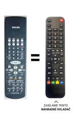 Philips FR732, FR752 náhradní dálkový ovladač