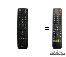 LG AKB69680403 replacement remote control of a different appearance