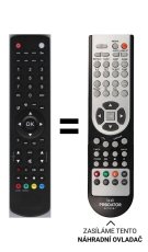 GENO / HYUNDAI TVL22555LLR, TVL22554EDRR náhradný diaľkový ovládač iného vzhľadu