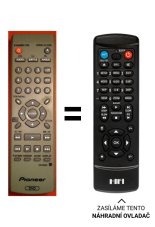 Pioneer VXX2805 náhradní dálkový ovladač jiného vzhledu