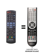 Panasonic N2QAYB000576 náhradní dálkový ovladač jiného vzhledu