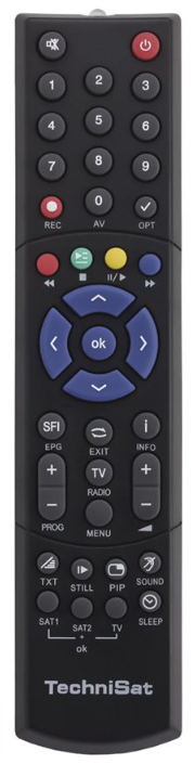 Technisat DIGIT CCI originální dálkový ovladač FBPVR135S