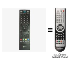 LG AKB33871420, AKB33871424 Náhradné diaľkové ovládanie iného vzhľadu