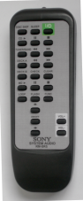 SONY RM-SR5 MHC-R770 MHC-W555 Ersatzfernbedienung mit identischer Beschriftung