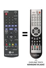 LG AKB73896401 náhradní dálkový ovladač jiného vzhledu