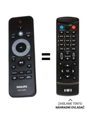 Philips 996510048814, 996510040711 náhradní dálkový ovladač jiného vzhledu