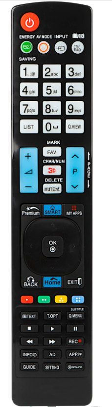 LG AKB72914276 náhradní dálkový ovladač stejného vzhledu
