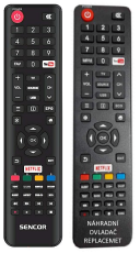 Náhradní dálkový ovladač Sencor SLE 65US600TCSB