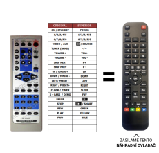 Sharp RRMCGA082AWSA neoriginálny diaľkový ovládač