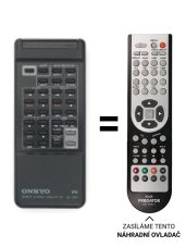Onkyo TX-9021 Náhradné diaľkové ovládanie iného vzhľadu