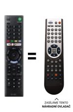 Sony Bravia KDL-50WF665 Náhradné diaľkové ovládanie iného vzhľadu