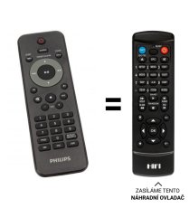Philips 996510044957, MCM3000 replacement remote control