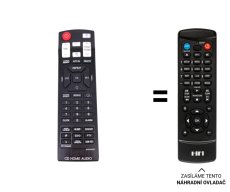 LG AKB74955362 replacement remote control CJ 87, CJ87