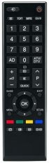 Toshiba 40LV833G náhradný diaľkový ovládač podobného vzhľadu.