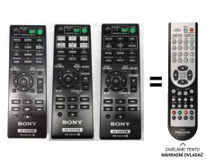 Sony RM-AD162, RM-AD101, RM-AD138 Replacement Remote Control