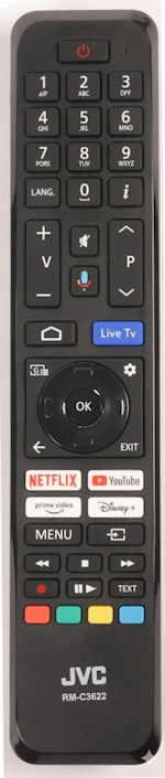 JVC RM-C3622 original remote control