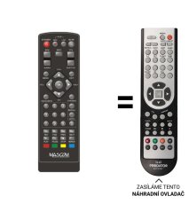 Gogen DVB 132 T2PVR náhradní dálkový ovladač jiného vzhledu