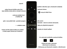 Originální dálkový ovladač Samsung UE85CU7100KXXU