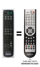 Sony RM-U306A Náhradné diaľkové ovládanie iného vzhľadu