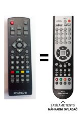 ECG DVS2060HD Replacement Remote Control