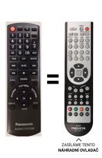 Panasonic N2QAABB000896 Náhradné diaľkové ovládanie iného vzhľadu