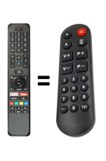 Náhradní dálkový ovladač pro seniory JVC RM-C3605