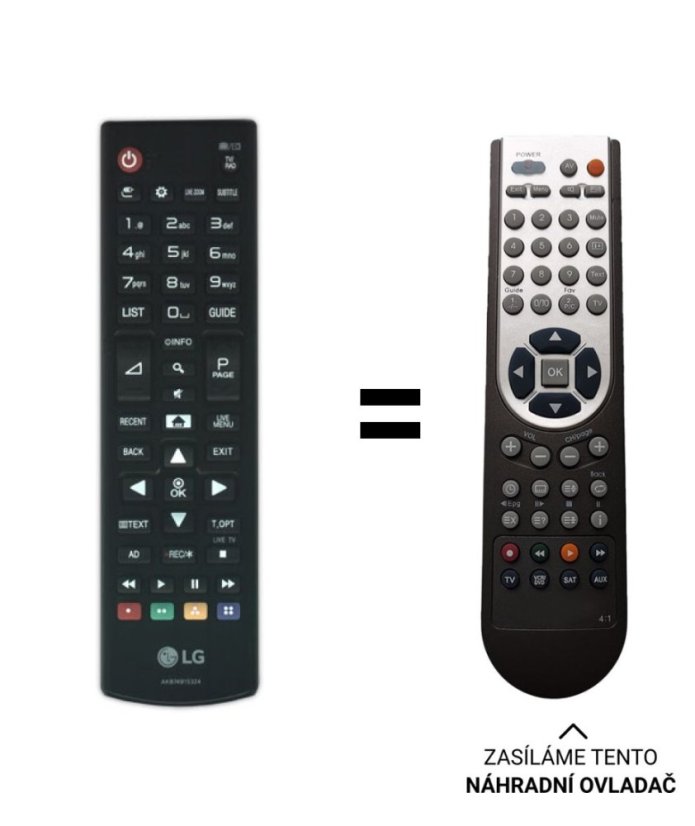 LG AKB75095335 Náhradné diaľkové ovládanie iného vzhľadu