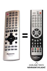 Panasonic N2QAJB0000000096, SA-PM29, SC-PM29 Nahradenie diaľkového ovládania iného vzhľadu