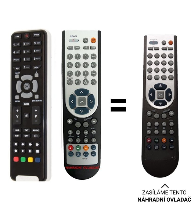 Thomson Ths800, Ths802, Ths810, Ths812 Replacement Remote Control
