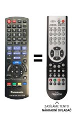 Panasonic N2QAYB000970 náhradní dálkový ovladač jiného vzhledu