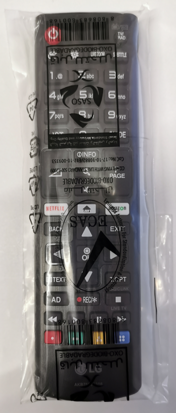 Original remote control LG AKB75095308