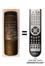 Grundig TP711 náhradní dálkový ovladač jiného vzhledu