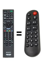 Sony RM-ED045 náhradní dálkový ovladač pro seniory