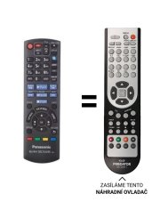Panasonic N2QAYB000576 náhradní dálkový ovladač jiného vzhledu