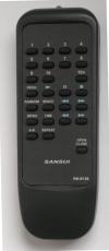 SANSUI RS-S138 CD210 Ersatzfernbedienung mit identischer Beschriftung
