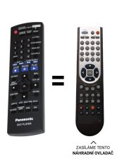 Panasonic EUR7631300 náhradní dálkový ovladač jiného vzhledu
