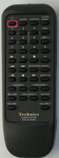Technics SC-CH540, SC-CH570, RAK-CH202WH, replacement remote control with the same description
