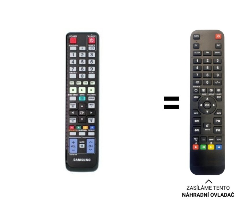 Samsung AK59-00104R náhradní dálkový ovladač jiného vzhledu