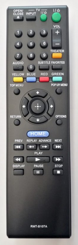 Sony RMT-B104p náhradní dálkový ovladač stejného vzhledu