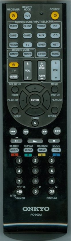 Onkyo RC-900M original TX-RZ900 remote control