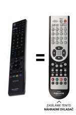 Sharp GB010WJSA, GB012WJSA Replacement Remote Control LC80le645e LC80le646s