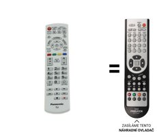 Panasonic N2QAYB000840 náhradní dálkový ovladač jiného vzhledu