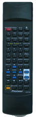 PIONEER AXD7708 X-HM22 X-SMC00 Ersatzfernbedienung mit identischer Beschriftung