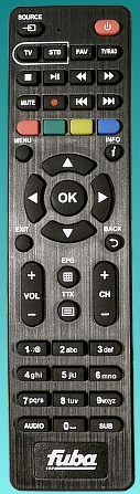 FUBA ODE 8510 náhradní dálkový ovladač pro seniory