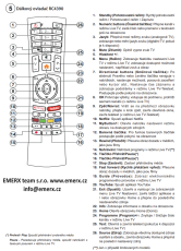 Finlux 22FMG5760 Originálne diaľkové ovládanie