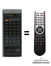 Pioneer Cu-PD070, PWW1093  replacement remote control